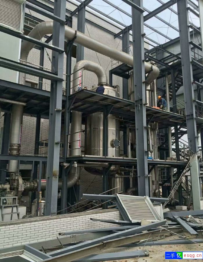 二手钛材2顿蒸发器 不锈钢蒸发器