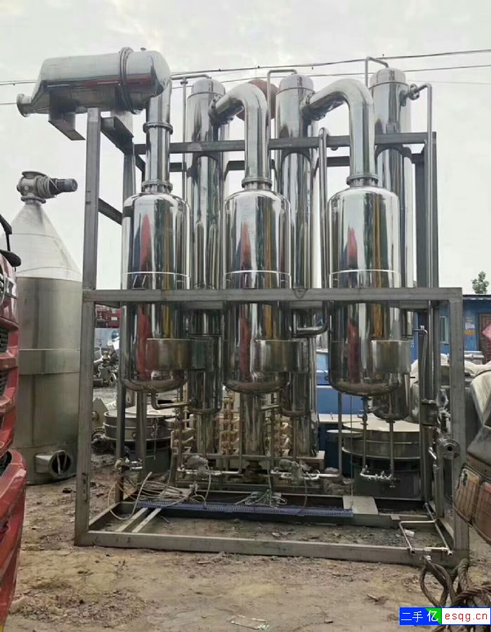 二手三效蒸发器 10顿蒸发器