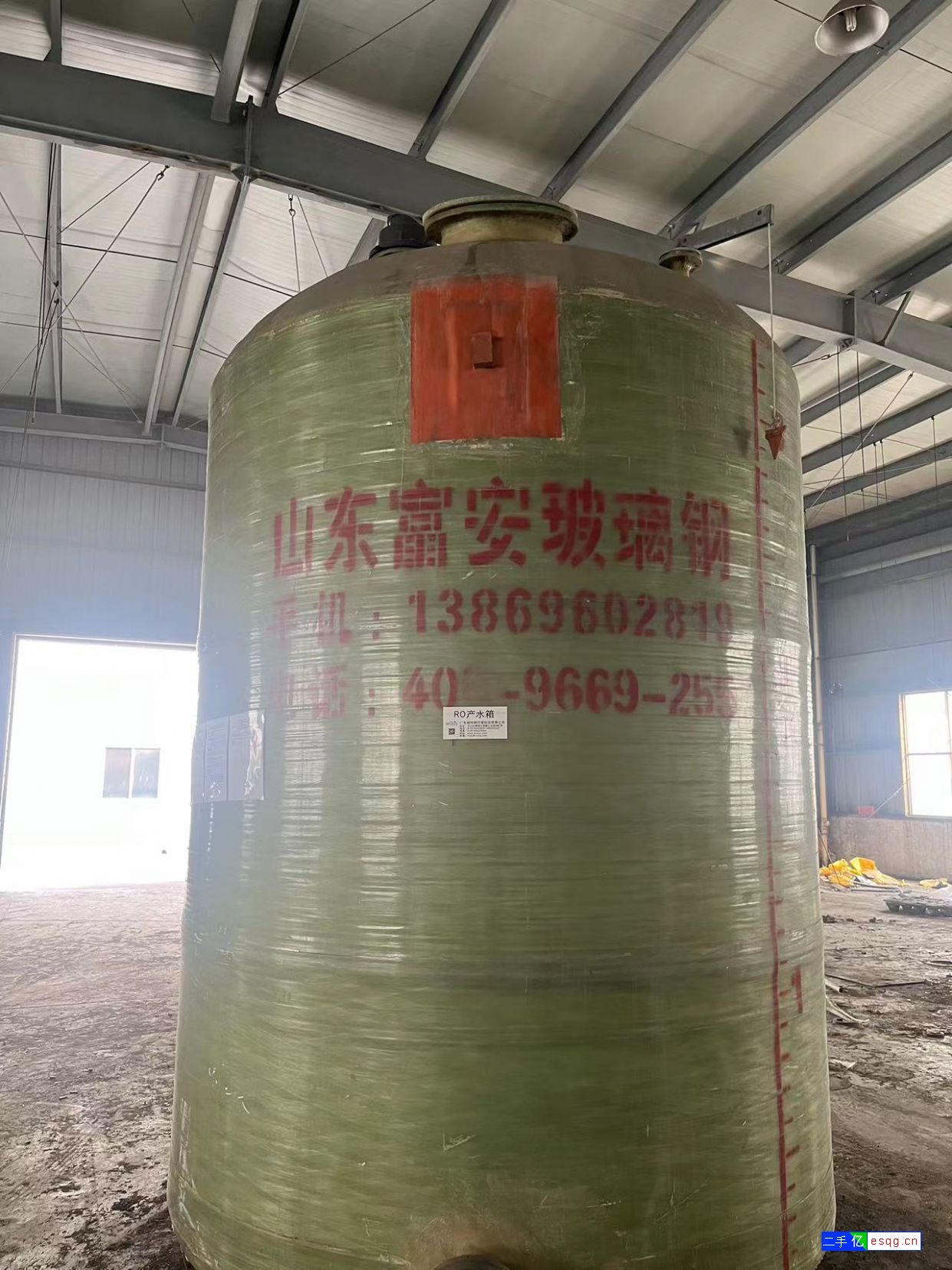 转让二手玻璃钢罐