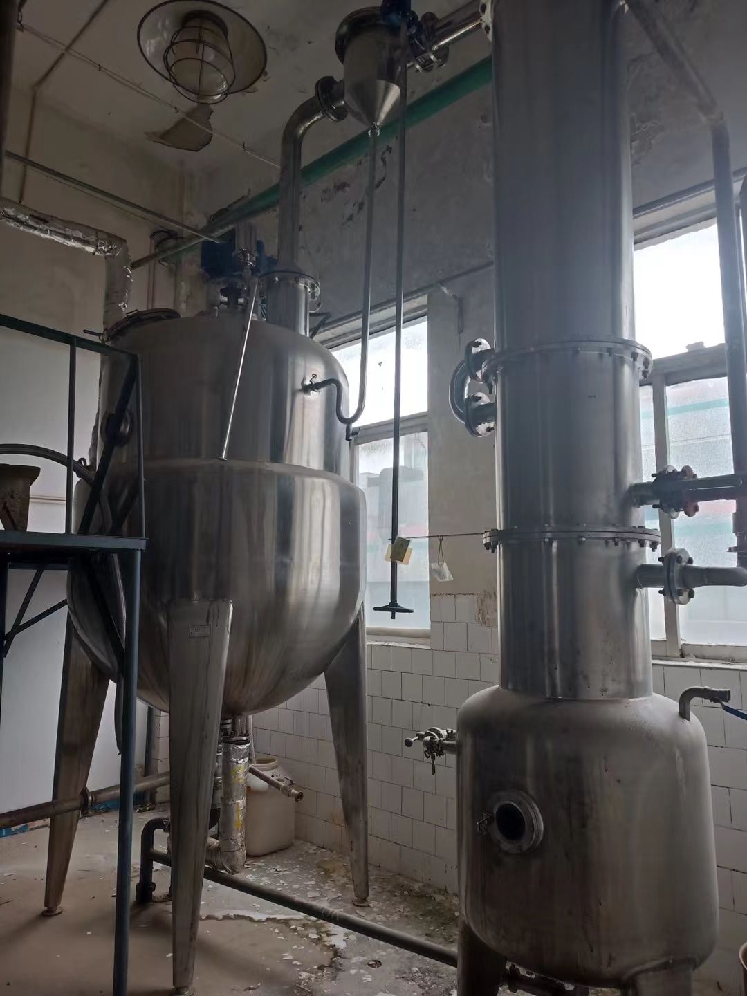 转让二手球型蒸发器 容积1000L-2000L浓缩