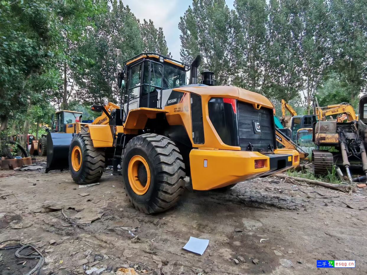 柳工856H装载机二手5吨ZF变速箱高配