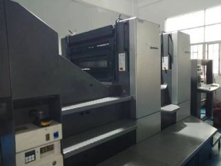 二手海德堡对开双色sm120—2p胶印机出售