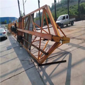 全花架二手5吨单梁式龙门吊 跨度28米一台处理