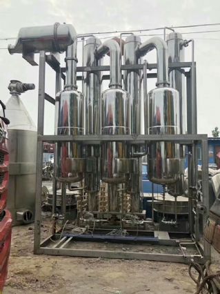 二手三效蒸发器  10顿蒸发器