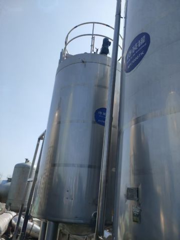 出售二手15吨30吨不锈钢乳品发酵罐可加热