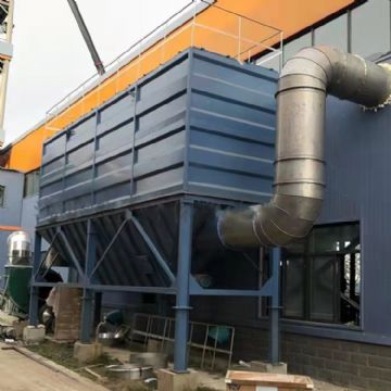 湖南二手4吨中频电炉布袋除尘器
