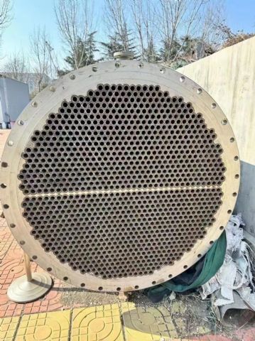 转让200平方钛材二手冷凝器