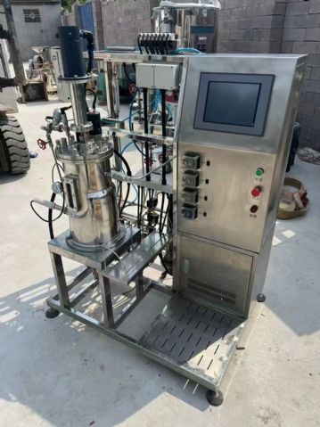 转让二手生物发酵罐 一套容积14Lv材质316L系