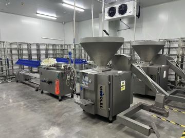 转让二手真空灌肠机 两台6500型叶片真空灌肠机