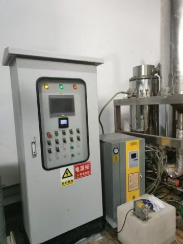 转让二手强制循环蒸发器 一套三效1吨撬装式强制循环