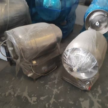 转让二手真空滚揉机 两台容积50L实验型变频调速真