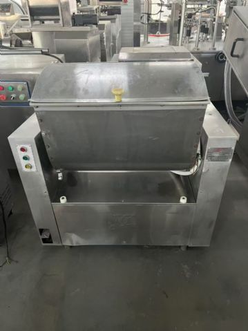 转让二手卧式和面机 一台燕诚产2袋面卧式和面机