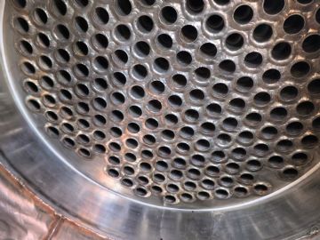 转让二手列管冷凝器 10台20平方材质316L不锈