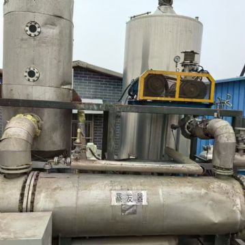 转让二手MVR蒸发器 一套容积300L材质钛材MV