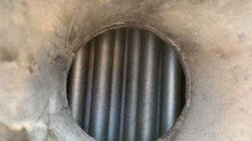 转让二手钛材冷凝器 两台270平方全钛材列管式冷凝