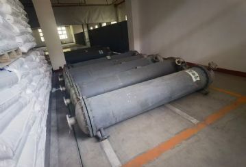 转让二列管冷凝器 15平方-30平方外碳钢内不锈钢