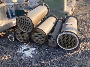 转让二手不锈钢冷凝器 二手冷凝器 二手列管冷凝器