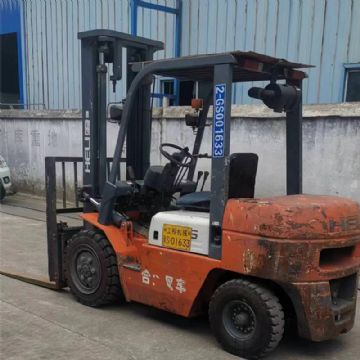 二手叉车 3.5吨合力叉车 升高3.5米，带侧移 