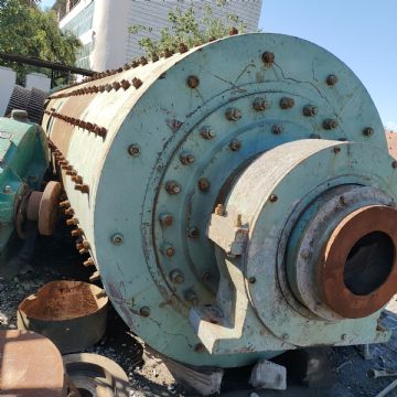 出售二手1.83x9米石灰石双仓球磨机