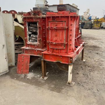 二手九成新600型立轴复合破碎机 小型制砂机