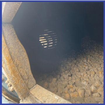 二手九成新2.1x7米单仓轴承球磨机 矿石粉碎溢流