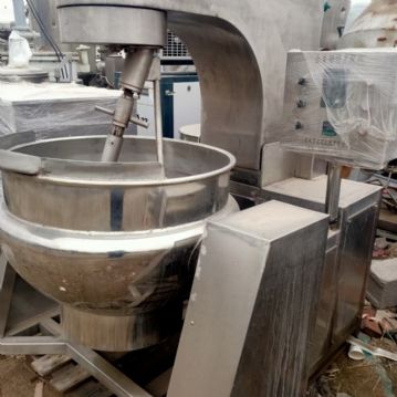 转让二手行星炒锅 一台容积200L全自动电加热行星