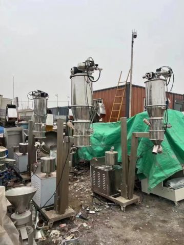 转让二手真空上料机 四台3千瓦移动式真空上料机