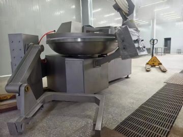 转让二手斩拌机 一台200型晓进产高速变频斩拌机
