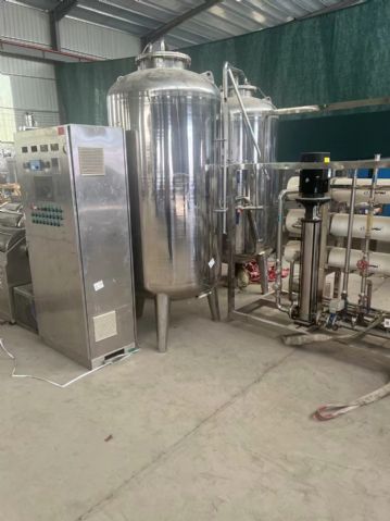 转让二手水处理 一套处理量3吨双机反渗透水处理