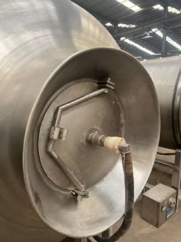 转让二手真空滚揉机 两台容积1600升可变频调速真