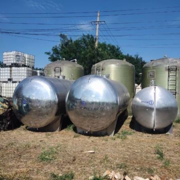 20立方卧式不锈钢储罐厚度6mm现货出售