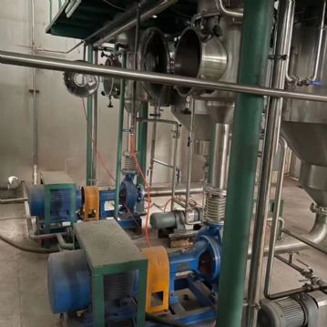 便宜出售  3吨强制循环双效蒸发器一套