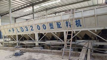 转让九成新二手120搅拌站一套