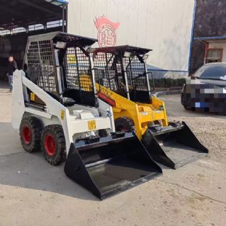 二手滑移装载机小型轮式山猫S160国产S70铲车