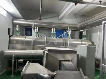 出售二手流化床干燥机 一条线 全不锈钢材质 型号齐